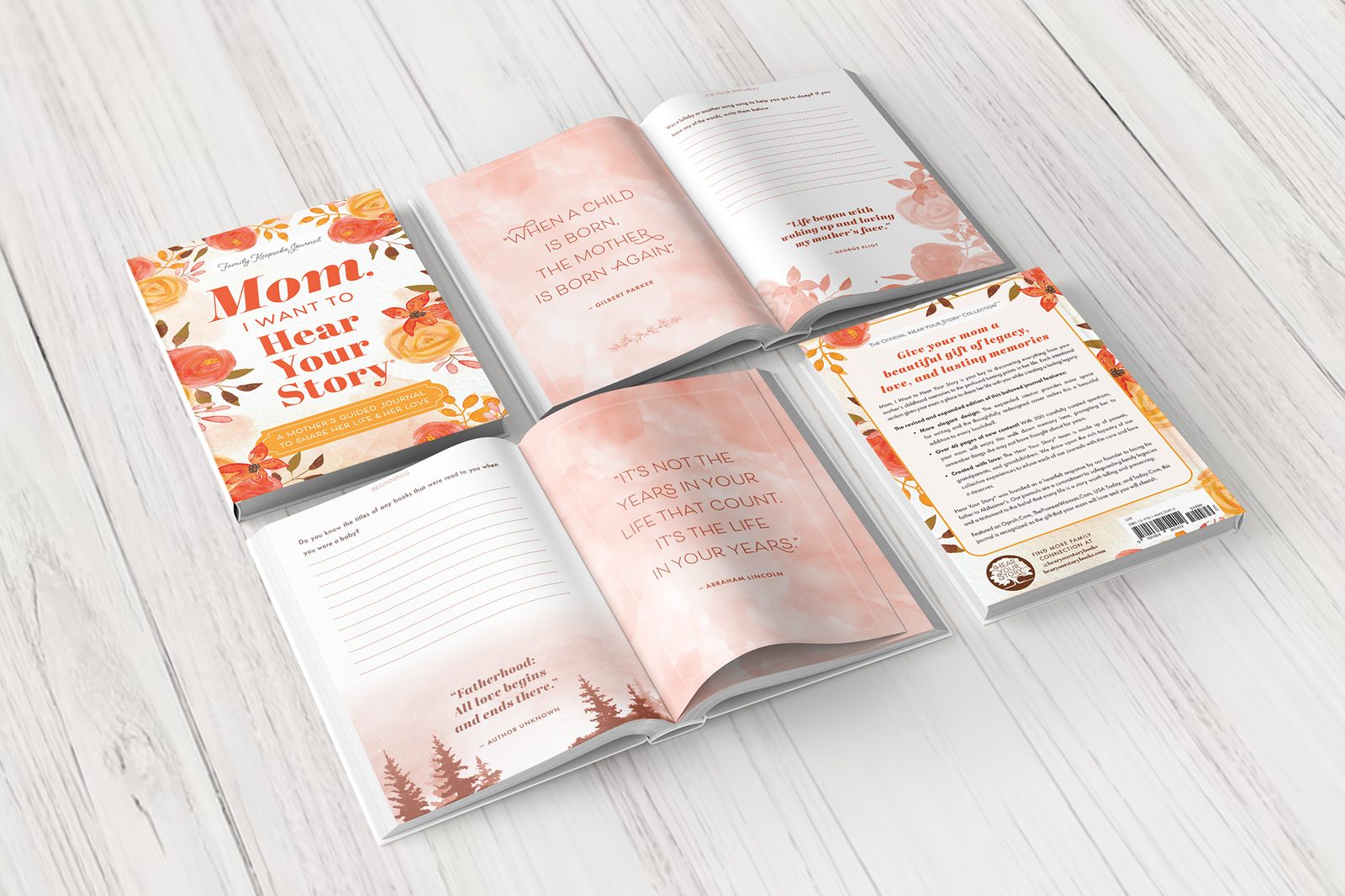 Mom I Want to Hear Your Story book mockup